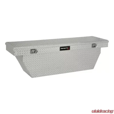 TrailFX Crsovr Deep Sgl Lid Dia Tread Bright Pol Alum 69x19.25x19.5 W/Tray - 111701
